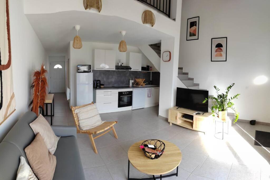 Appartement Chez Roberto/Jardin/Parking à Fos-sur-Mer Extérieur photo