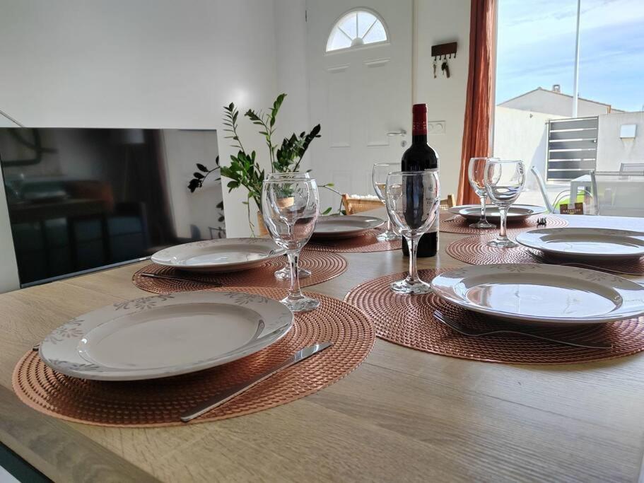Appartement Chez Roberto/Jardin/Parking à Fos-sur-Mer Extérieur photo